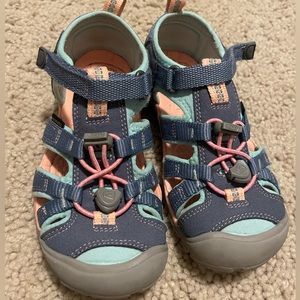 Keen little Kids' Seacamp II CNX water hiking sandal shoes